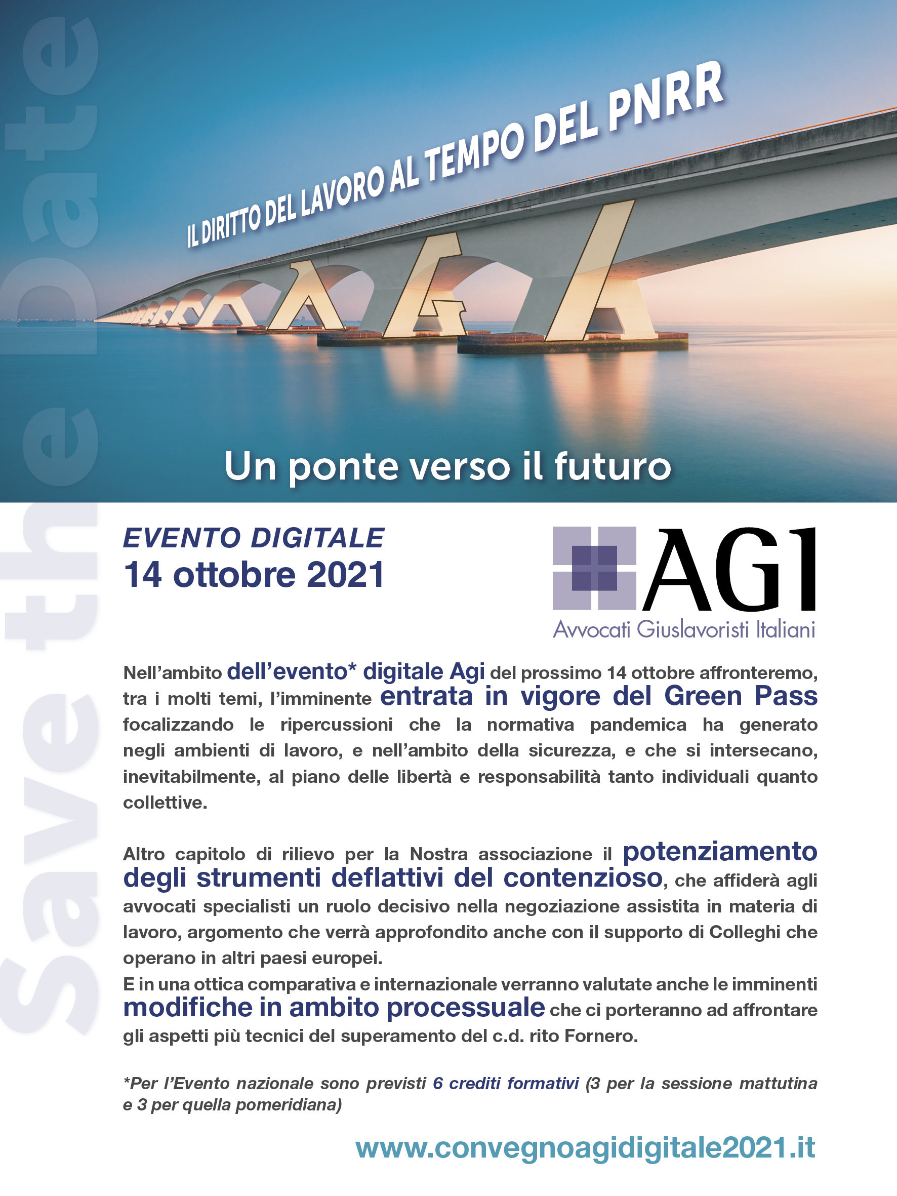 IL DIRITTO DEL LAVORO AL TEMPO DEL PNRR. Evento AGI del 14 ottobre: i primi spunti di riflessione