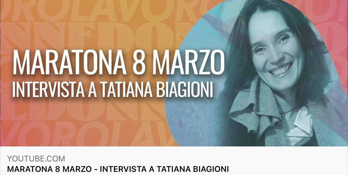 8 MARZO, INTERVISTA A TATIANA BIAGIONI, PRESIDENTE AGI - Le Fonti Tv