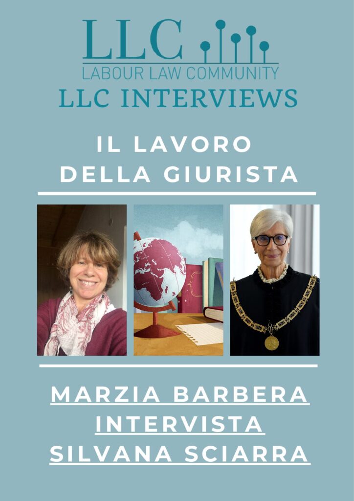 Il mestiere della giurista: Marzia Barbera intervista Silvana Sciarra
