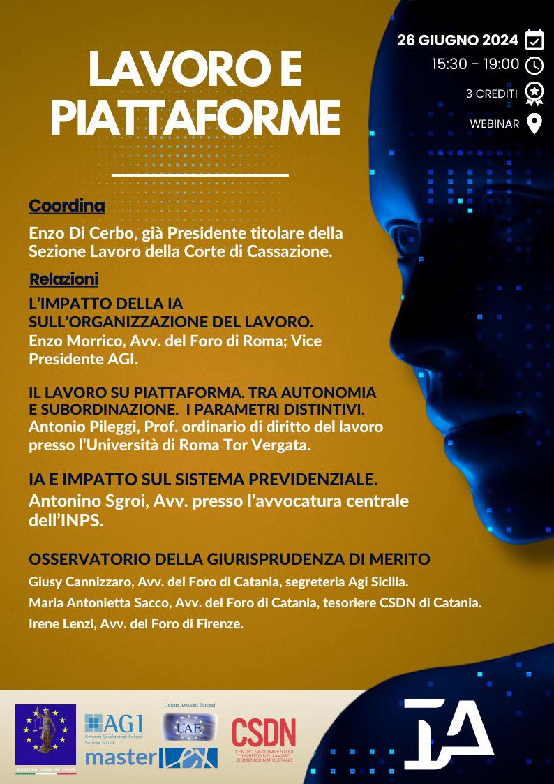 Lavoro e Piattaforme